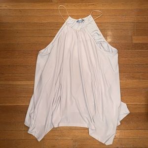 Express spaghetti strap halter top